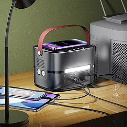 Портативна зарядна станція Remax RPP-515 серії Pathfinder 300W 70000mAh Чорний