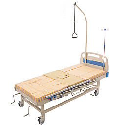 Медичне ліжко з туалетом та функцією бокового перевороту для тяжкохворих MED1-H05 (стандартне)