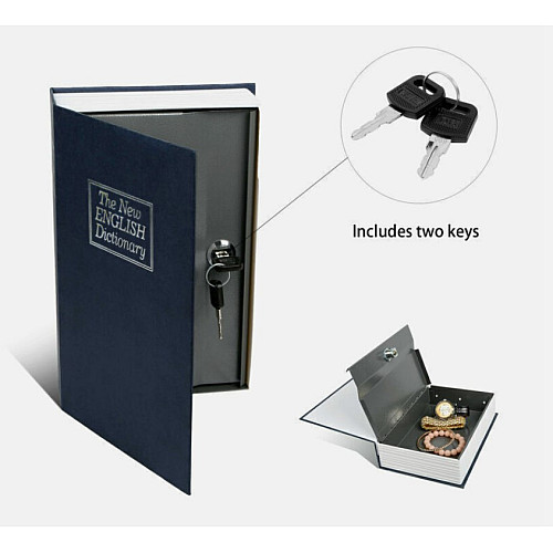 Книга - сейф на ключі OPT-TOP (24 х 16 см) (1756374552)