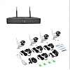 Комплект відеоспостереження бездротовий OPT-TOP DVR 5G KIT CAD Full HD Wi-Fi на 4 камери з реєстратором (1756375470)