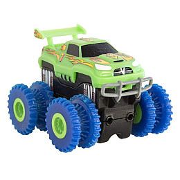 Машинка Trix Trux Monster Truk для канатного детского трека монстр-траки Зеленая (SUN2218_2)