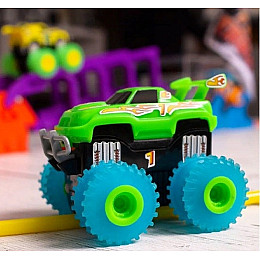 Машинка Trix Trux Monster Truk для канатного детского трека монстр-траки Зеленая (SUN2218_2)