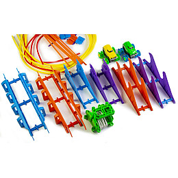 Великий набір Trix Trux Монстер-Траки 2 машинки Різнокольоровий