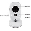 Видеоняня Baby Monitor VB603 / HD720P / 3.2 LCD c датчиком температуры Белый (100235)