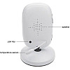 Видеоняня Baby Monitor VB603 / HD720P / 3.2 LCD c датчиком температуры Белый (100235)