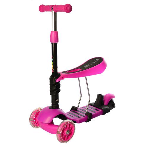 Самокат 5 в 1 iTrike JR 3-026-P Pink (ME00251)
