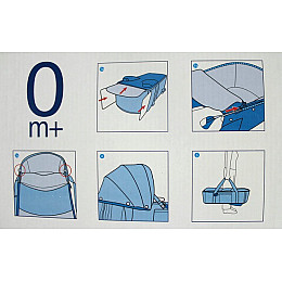 Люлька-перенесення для новонародженої дитини Chicco Sacca Transporter Сіра (1119099178)