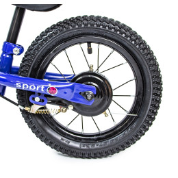 Велобіг із надувними колесами Scale Sports Dark Blue (1802220452)