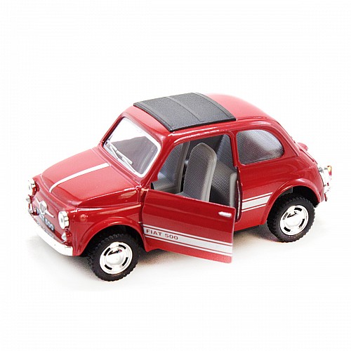 Машинка Kinsmart Fiat 500 Красный (KT5004W)