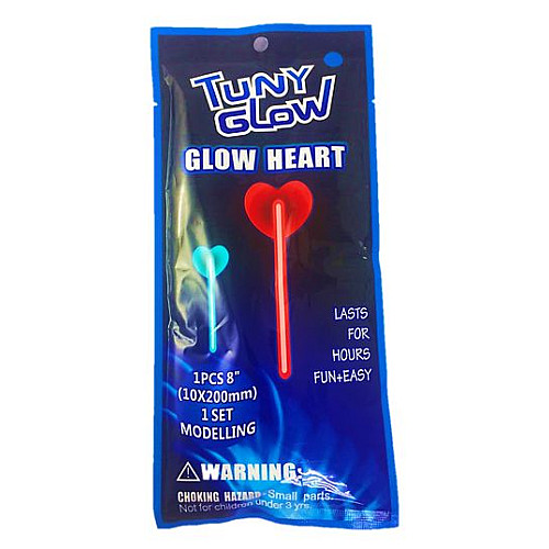 Неоновая палочка Glow Heart Сердце MiC (GlowHeart)