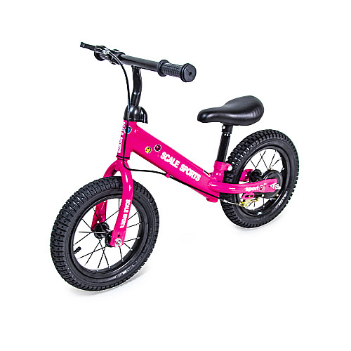 Велобег Scale Sports надувные колёса Pink (75469587)