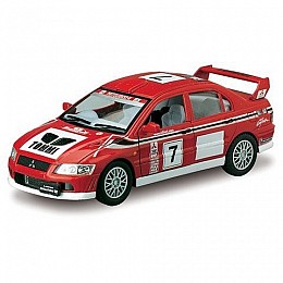 Машинка Kinsmart 5'' KT5048WRed MITSUBISHI LANCER EVOLUTION VII WRC Красный