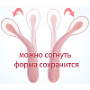 Набор Ложка силиконовая с удержанием формы изгиба для кормления ребенка Розовая и Слюнявчик ПВХ с отстегивающимся карманом Жираф (n-801)
