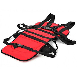 Дитяче автокрісло W-M1 WJ16 безкаркасне Black Red (av189-hbr)