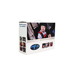 Дитяче автокрісло W-M1 WJ16 безкаркасне Black Red (av189-hbr)