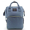 Сумка-рюкзак для мам Baby Bag 5505, синій