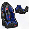 Автокресло универсальное Joy G 2010 (9-36 кг) с бустером Black/Blue (69077)