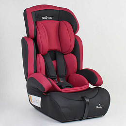 Дитяче автокрісло JOY 94926 універсальне, група 1/2/3 (9-36 кг) Black/Red (86407)