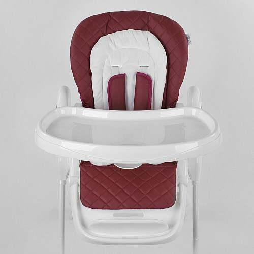 Стульчик для кормления Toti W-22019 Burgundy/White (96508)
