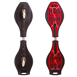 Роллерсерф двухколесный RipStik Рипстик Вейвборд SP-Sport SKULL SK-8833 Красный