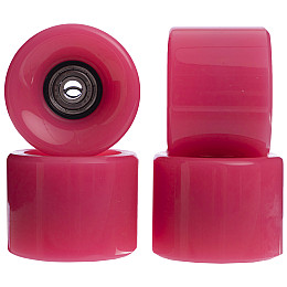 Колеса для скейтборда 4шт с подшипником SP-Sport ABEC-7 SK-4797 Розовый