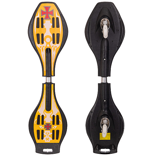Роллерсерф двухколесный RipStik Рипстик Вейвборд SP-Sport SK-02 Желтый