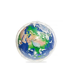 Мяч Bestway 31045 Земля 21*14*4см Синий (SKL0919)