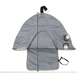 Пеленальный матрасик с фиксацией рук ребенка (vol-1318)