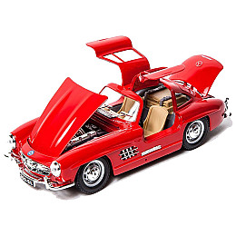 Модель машинки Mercedes-Benz 300 Sl 1954 Red 1:24 Bburago OL32855
