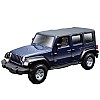 Модель машинки Jeep Wrangler Unlimited Rubicon The black 1:32 Bburago OL32867