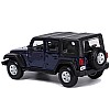 Модель машинки Jeep Wrangler Unlimited Rubicon The black 1:32 Bburago OL32867