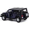 Модель машинки Jeep Wrangler Unlimited Rubicon The black 1:32 Bburago OL32867