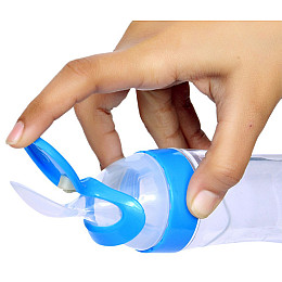 Бутылка-ложка для кормления новорожденного VOLRO Синий (vol-1446)