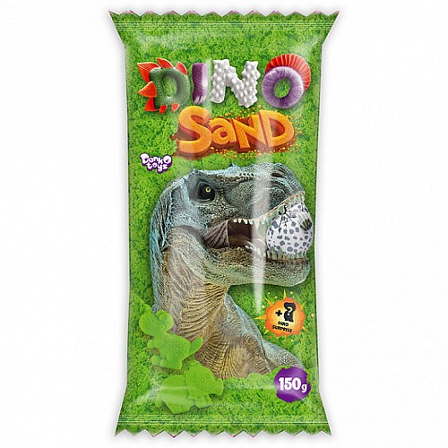 Кинетический песок "Dino Sand" Danko Toys DS-01-01-2 150 г Зеленый