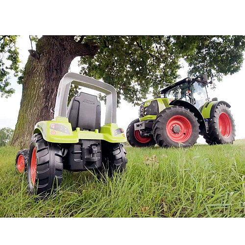 Детский трактор педальный с прицепом и ковшом Claas Arion IG29286 Falk