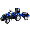 Педальный трактор для детей с прицепом New Holland Falk IG31856