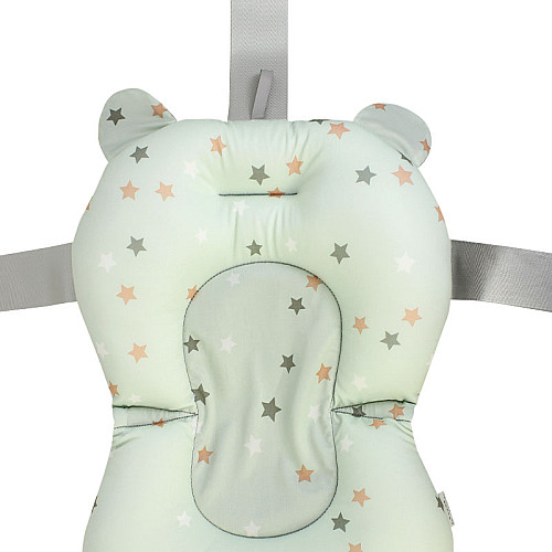 Матрасик в ванночку Bestbaby 330P Stars Голубой
