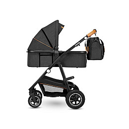 Универсальная коляска 3 в 1 Lionelo AMBER GREY GRAPHITE Темно-серый