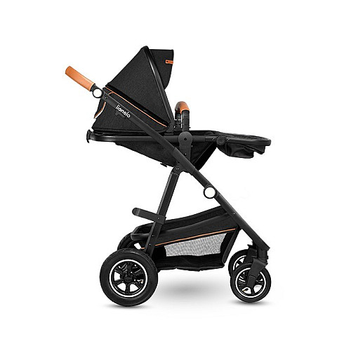 Універсальна коляска 3 в 1 Lionelo AMBER GREY GRAPHITE Темно-сірий