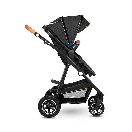 Універсальна коляска 3 в 1 Lionelo AMBER GREY GRAPHITE Темно-сірий
