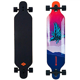 Лонгборд Schildkrot Longboard Freeride 41 God Feather Multicolor