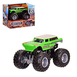Детская машинка Bambi H3014A масштаб 1:64 Зеленый