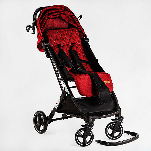 Коляска прогулочная детская JOY Comfort 118435 30 кг Red