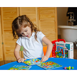 Мозаика деревянная Vladi Toys Зоопарк ZB2002-02