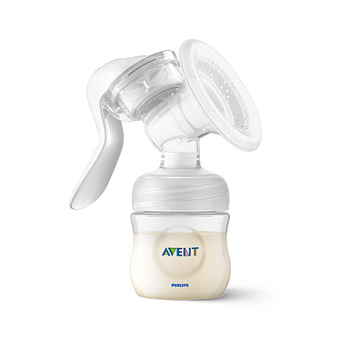 Ручной молокоотсос Philips Avent с контейнерами для хранения грудного молока 3 шт scf430/13 (8710103943969)