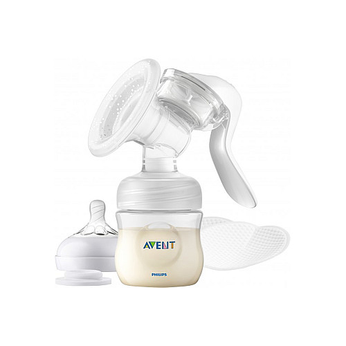 Ручной молокоотсос Philips Avent с контейнером для хранения грудного молока (scf430/10) (8710103906162)