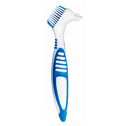 Щетка Lesko 29587 Blue для чистки зубных протезов
