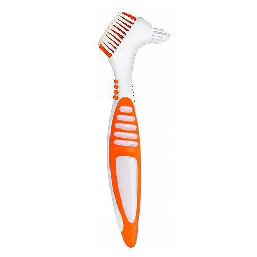 Щітка Lesko 29587 Orange для чищення зубних протезів