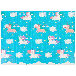 Игровой термо коврик в сумке Baby Home Textile Animals 2-х сторонний 180х120х0.8 см Разноцветный (103446)