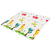 Графічний термо килимок у сумці Baby Home Textile Animals 2-х сторонній 180х120х0.8 см Кольоровий (103446)